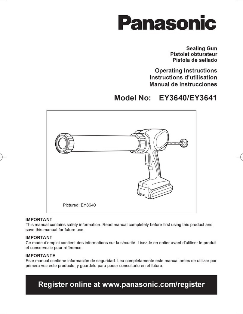Panasonic EY3640 operating instructions