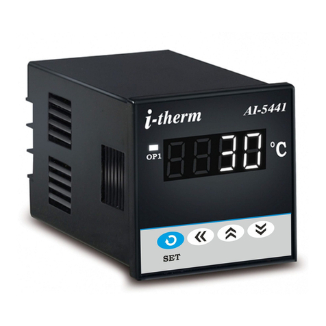Innovative instruments i-therm AI-5441 User's operating manual