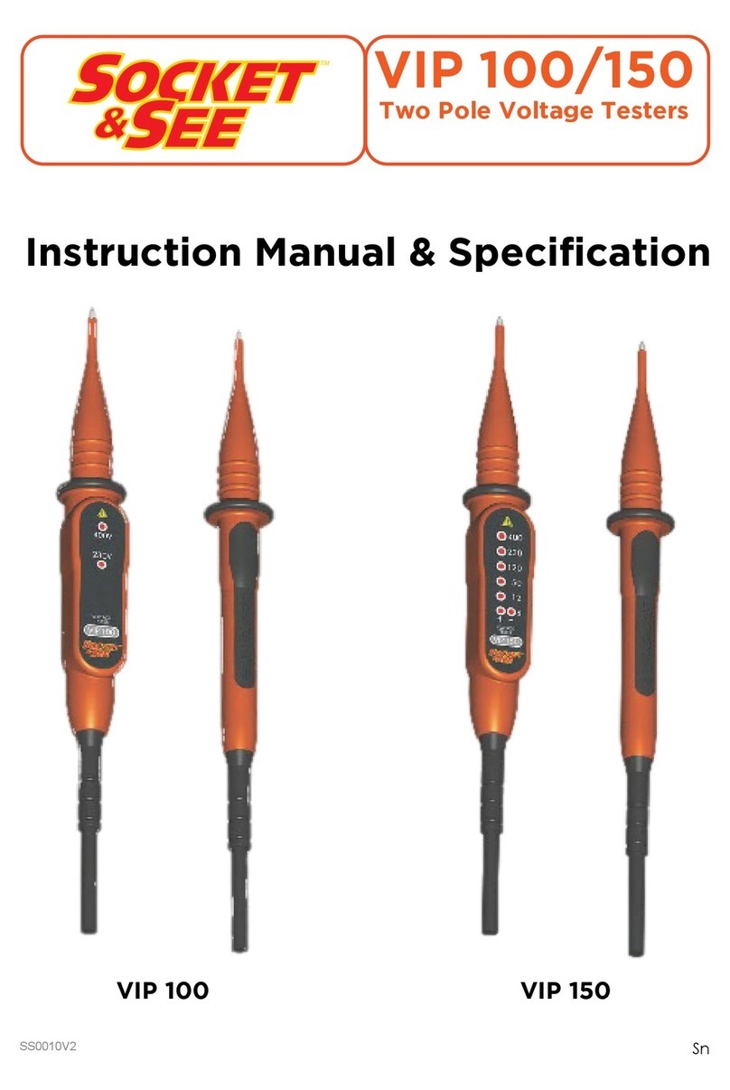 Socket & See VIP 100 instruction manual