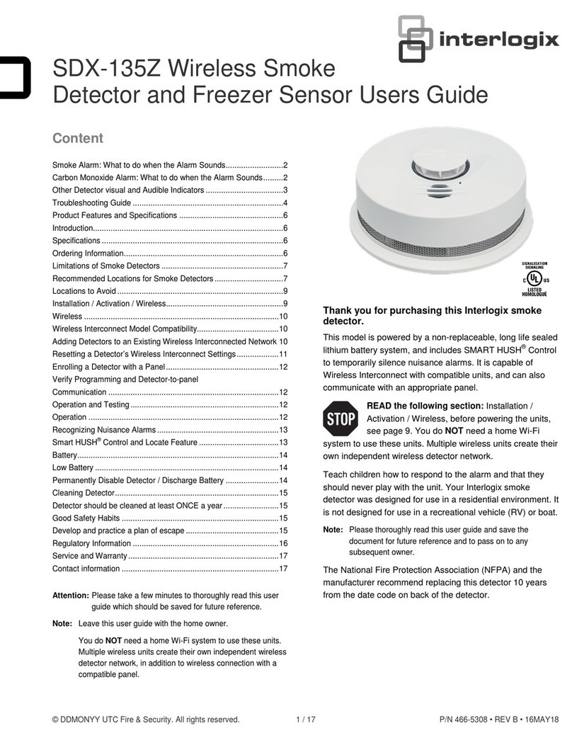 Interlogix SDX-135Z user guide