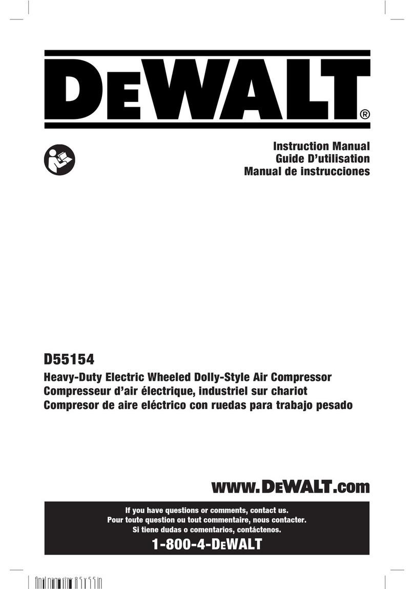 DeWalt D55154 instruction manual DeWalt D55154 instruction manual