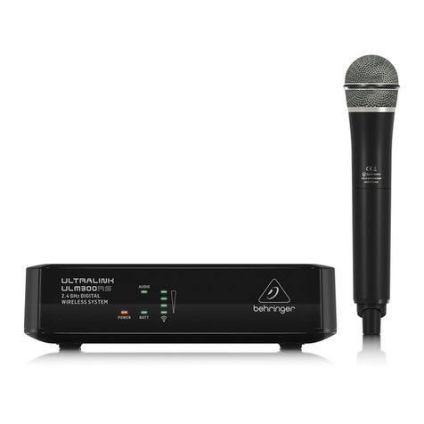 Behringer ULM300M User manual