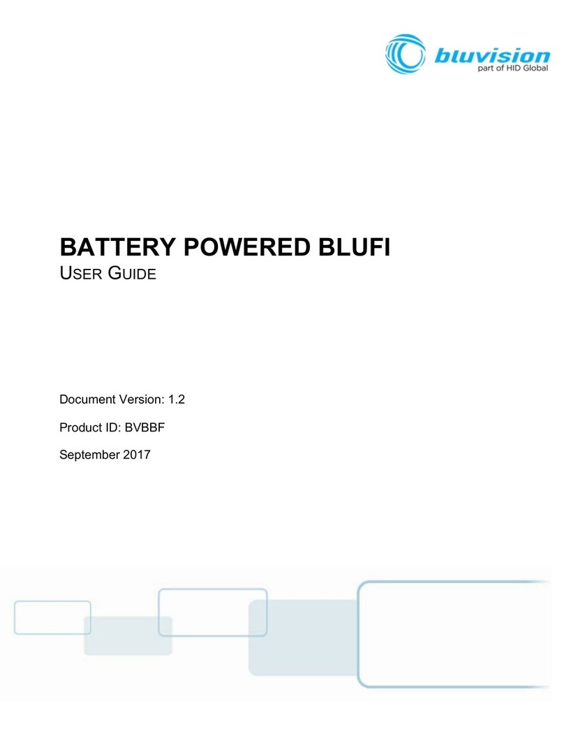 Bluvision Battery Powered Blufi user guide