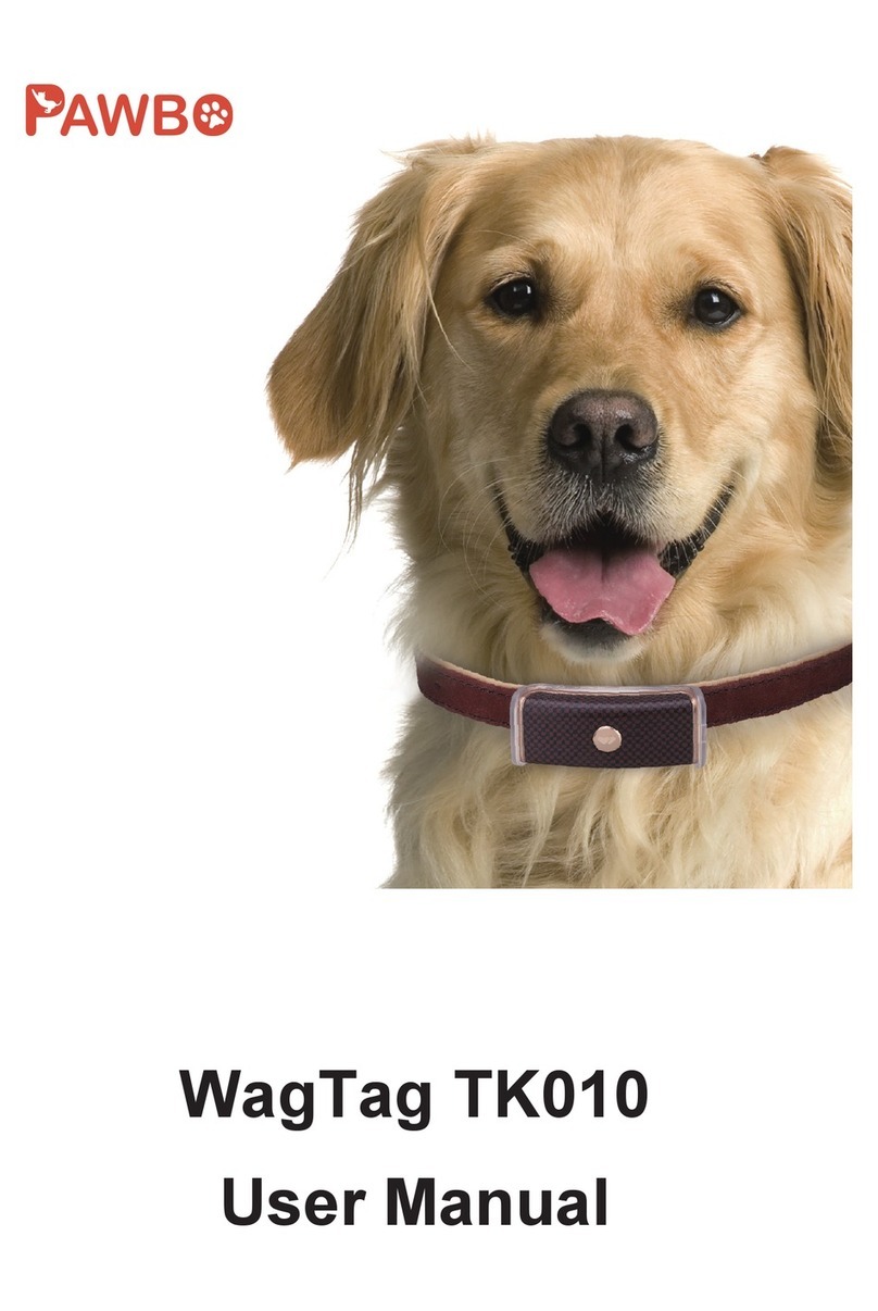 Pawbo WagTag TK010 user manual