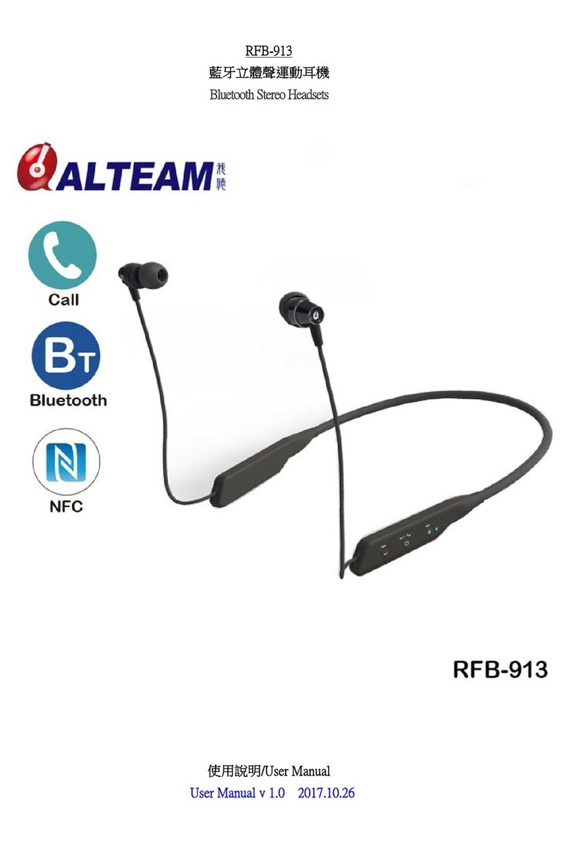 ALTEAM RFB-913 user manual