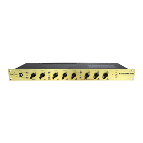 Rocktron Valve Sonic Plexi user manual