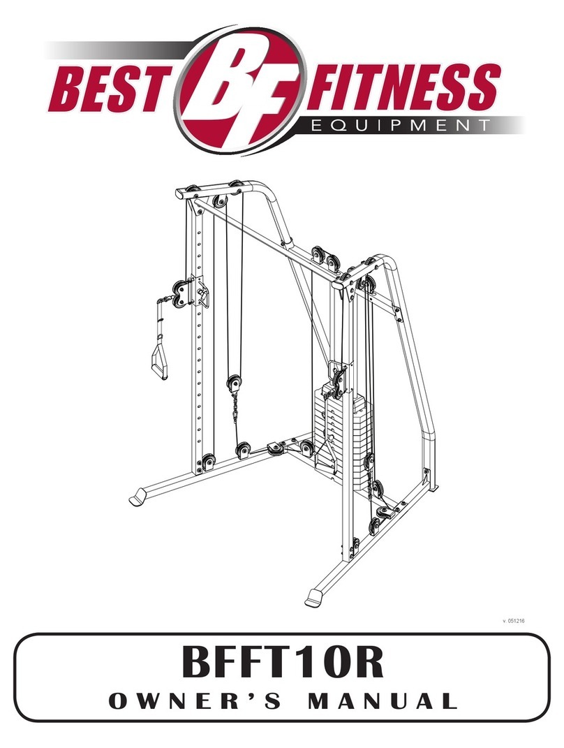 Best Fitness BFFT10R owner's manual