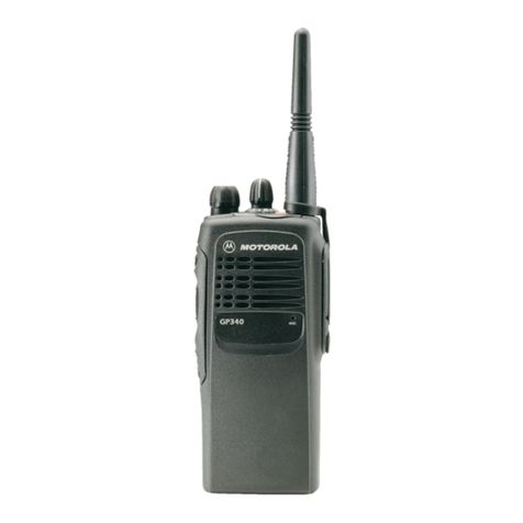 Motorola GP300 Series User manual