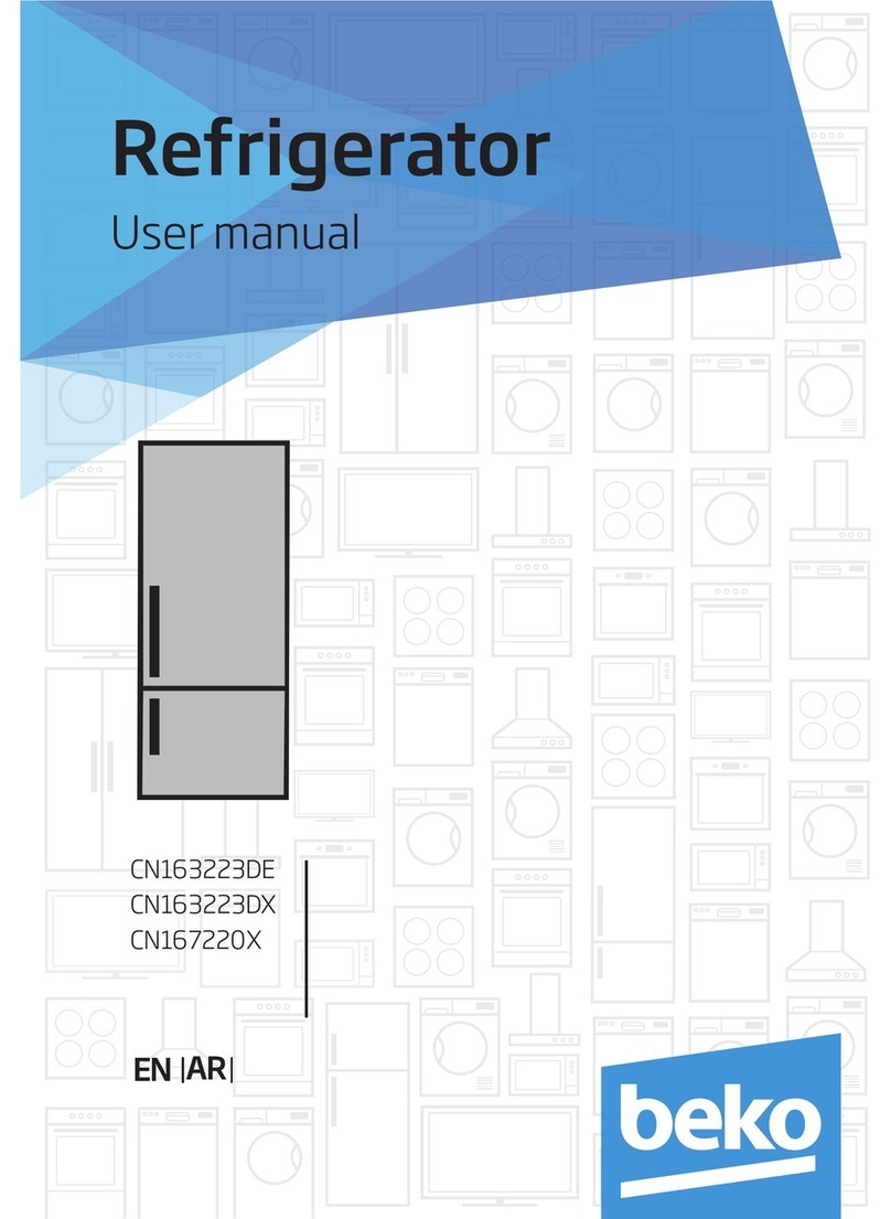 Beko CN163223DE User manual Beko CN163223DE User manual