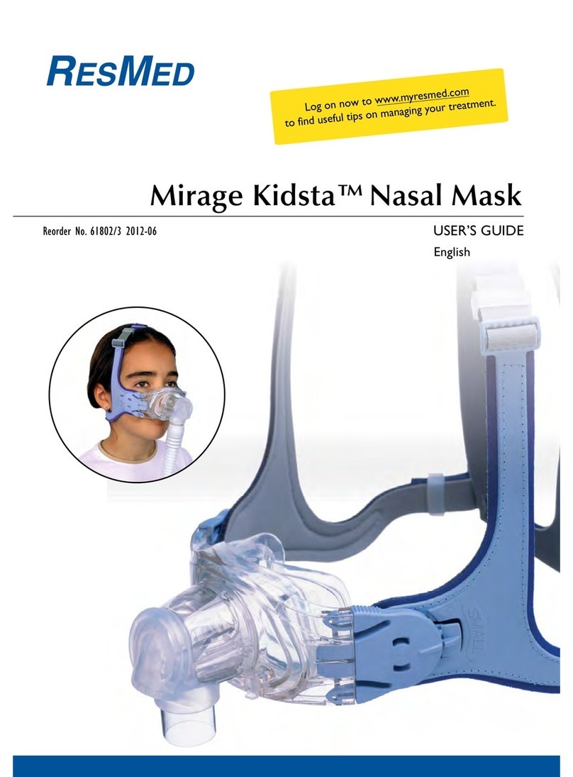 ResMed Mirage Kidsta user guide ResMed Mirage Kidsta user guide