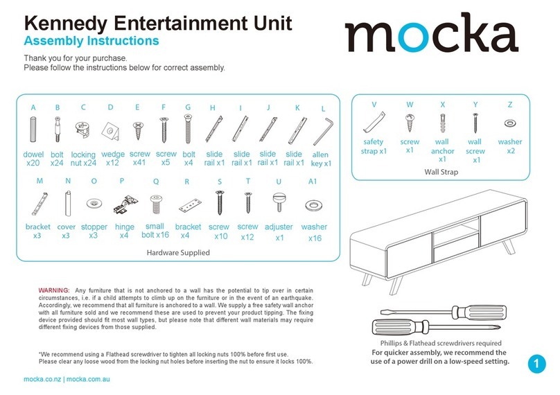Mocka Kennedy User manual Mocka Kennedy User manual