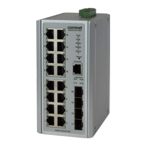Comnet CNGE20FX4TX16MS Owner's manual