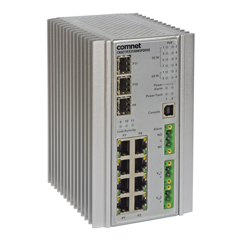 Comnet CNGE11FX3TX8MS User manual