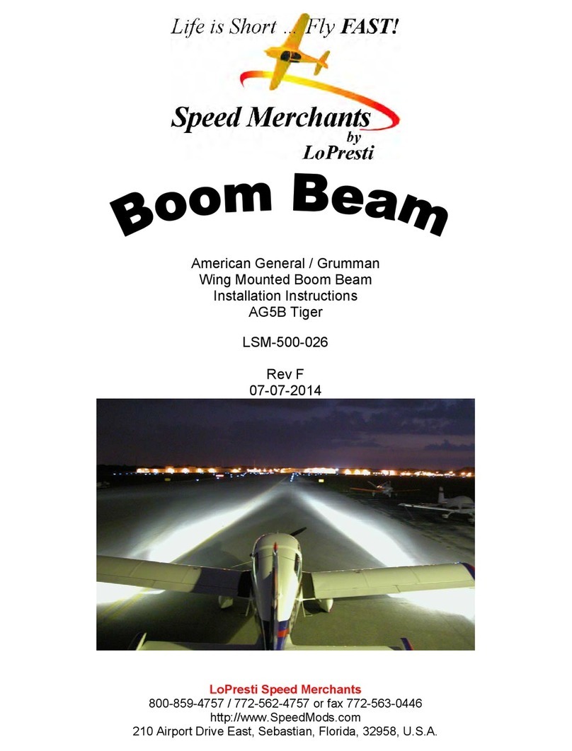 LoPresti Speed Merchants BOOM BEAM installation instructions