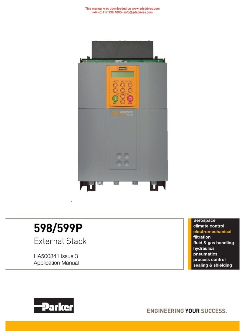 Parker 598P Applications manual