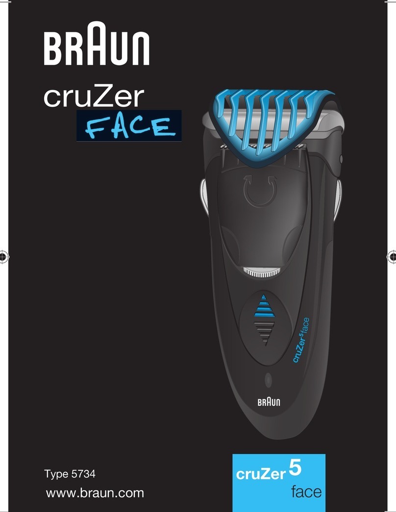 Braun Cruzer 5 Face User manual