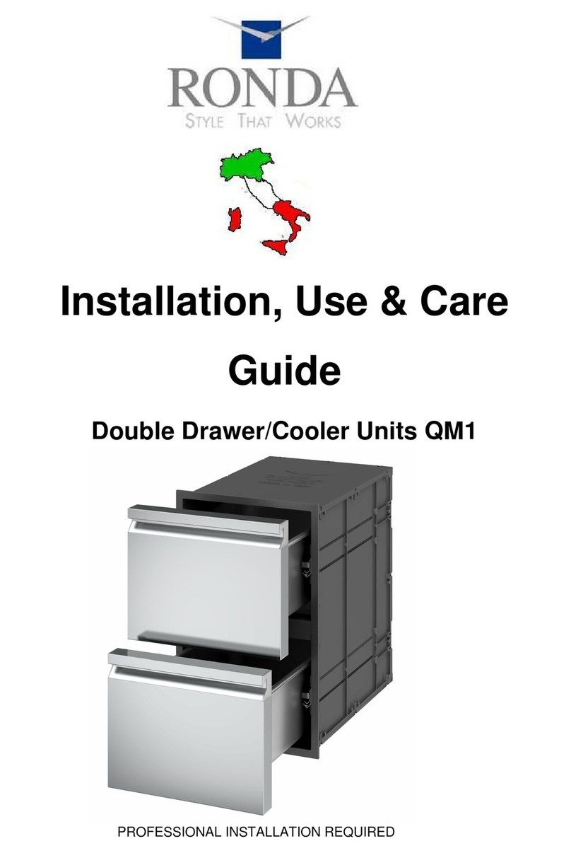 Ronda QM1 Installation, use & care guide