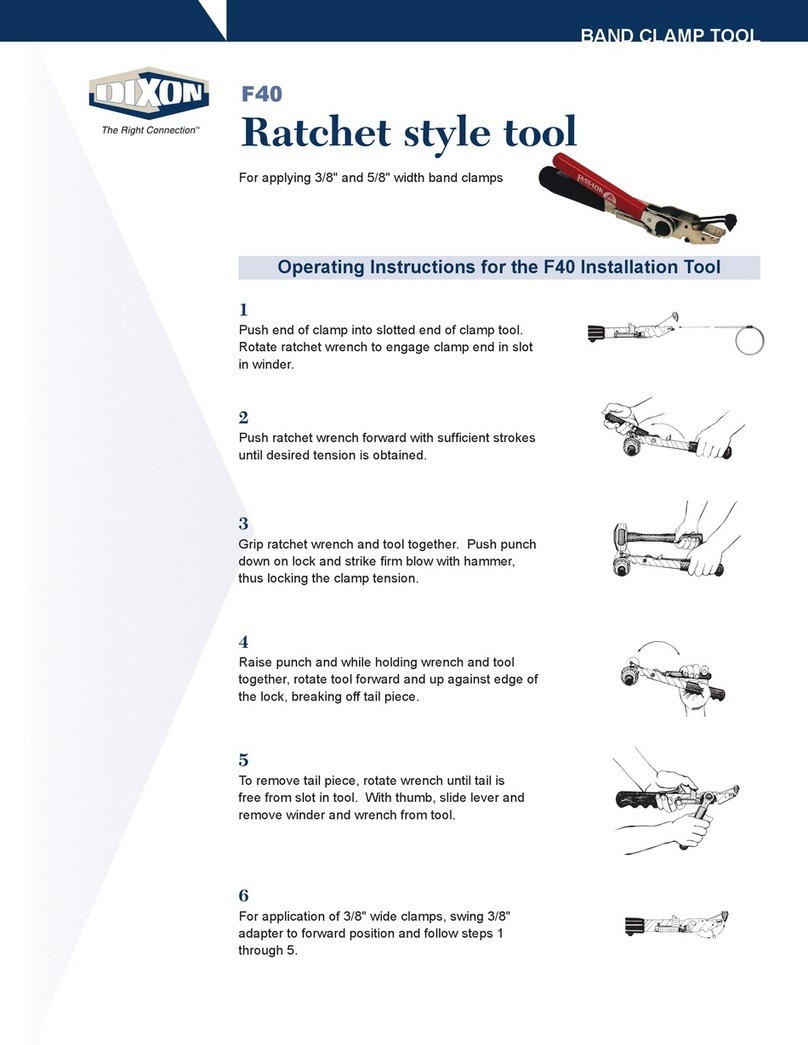 Dixon F40 operating instructions