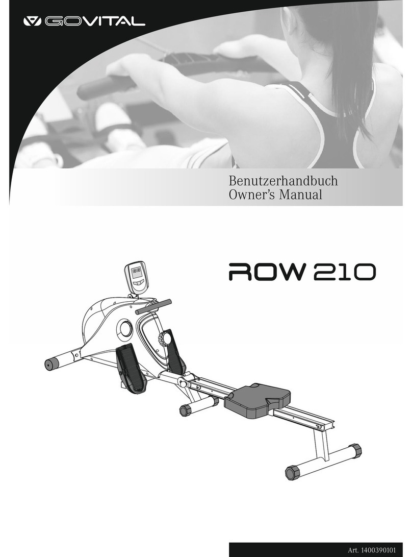 GOVITAL ROW210 owner's manual