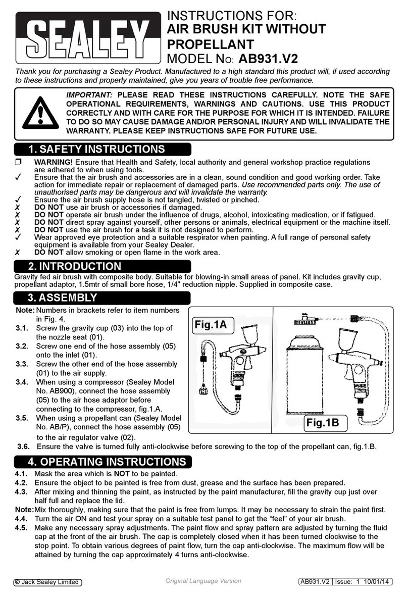 Sealey AB931.V2 User manual