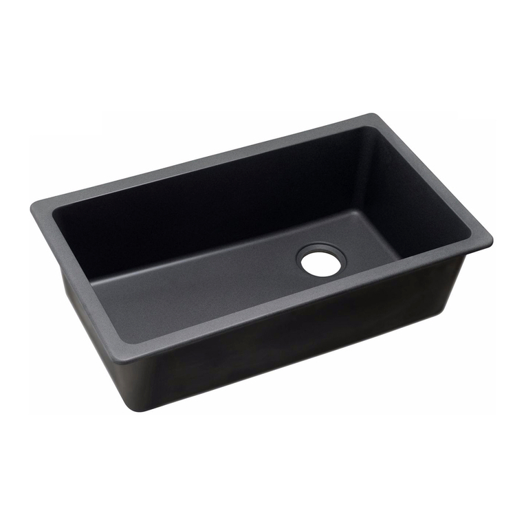 Elkay E-Granite User manual