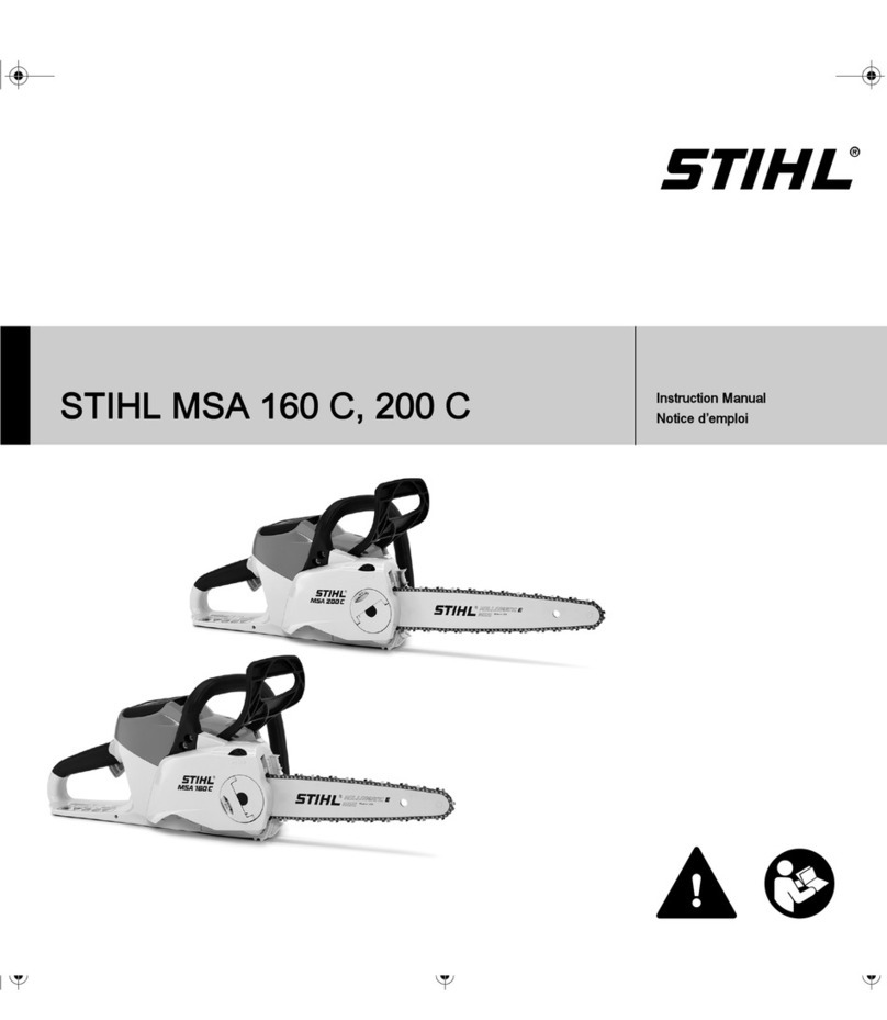 Stihl MSA 160 C User manual
