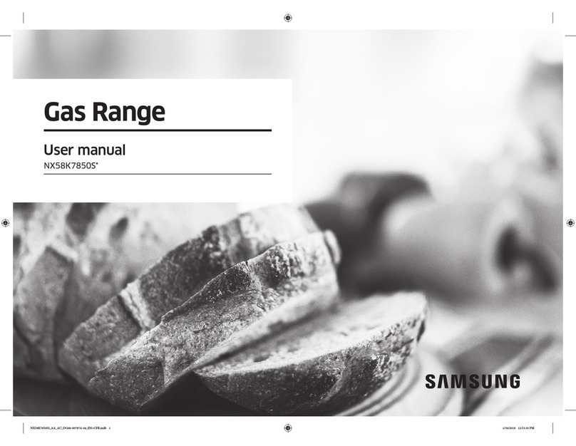 Samsung NX58K7850S SERIES User manual