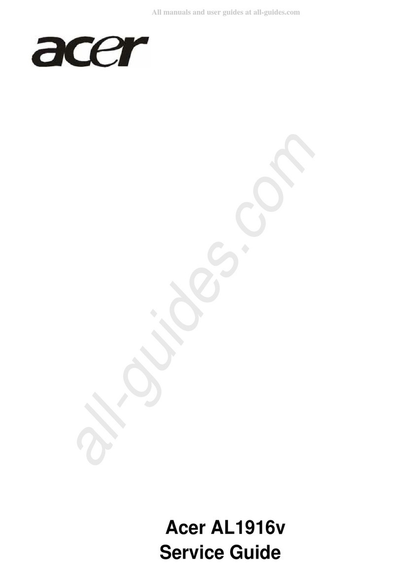 Acer AL1916 User manual