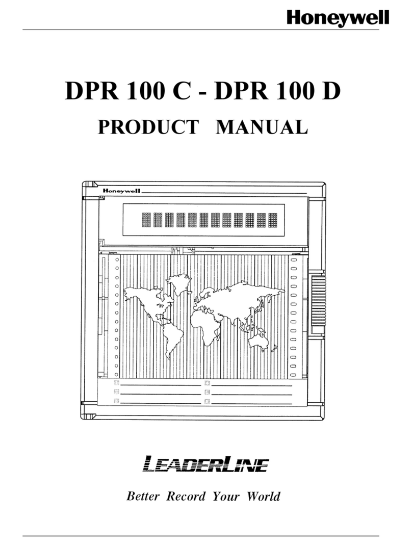 Honeywell LeaderLine DPR 100 C User manual
