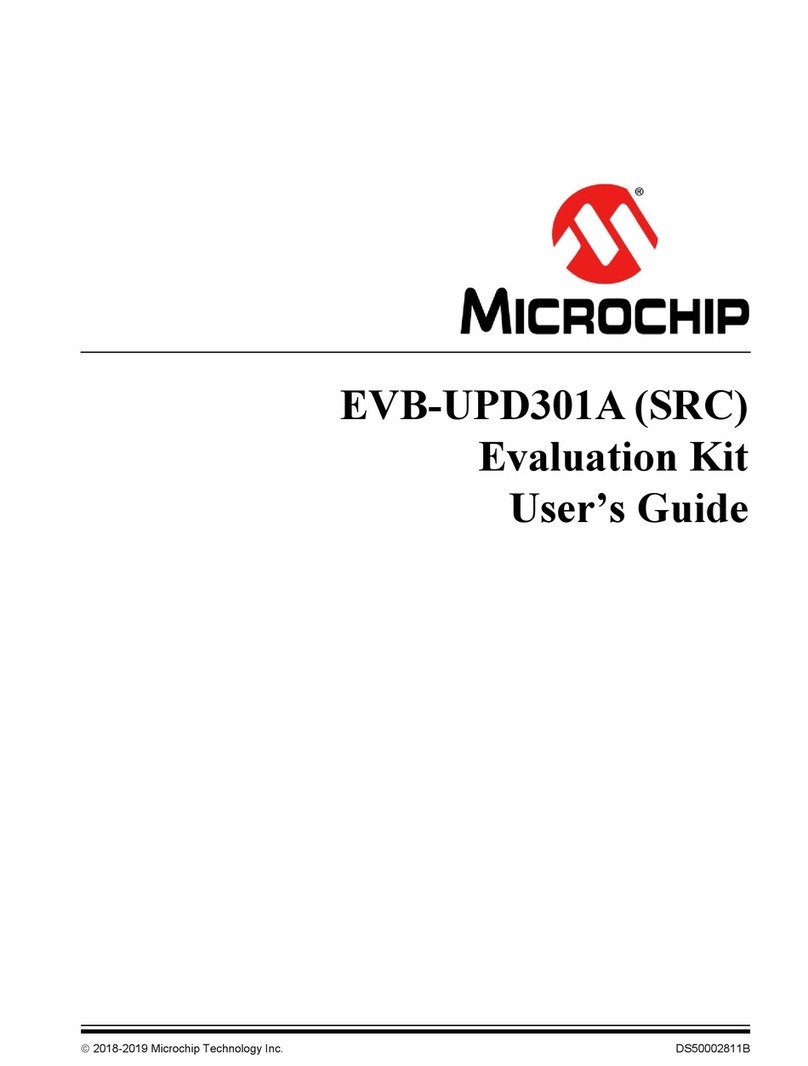 Microchip Technology EVB-UPD301A SRC User manual