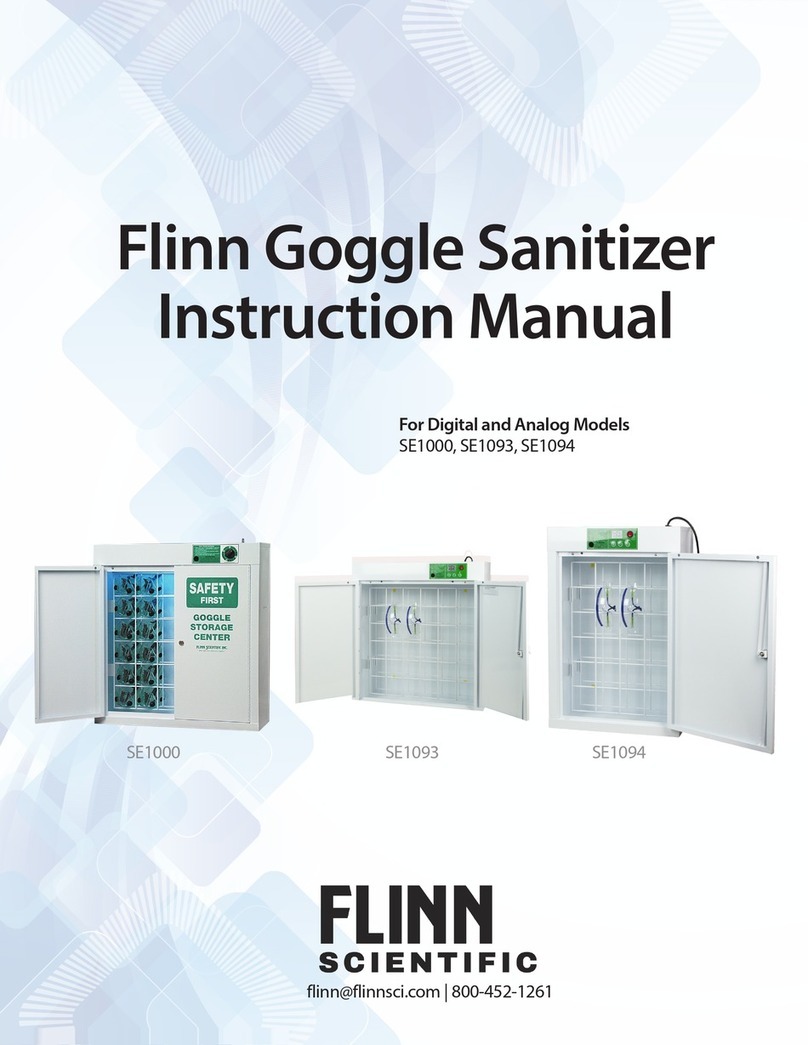Flinn Scientific SE1000 instruction manual