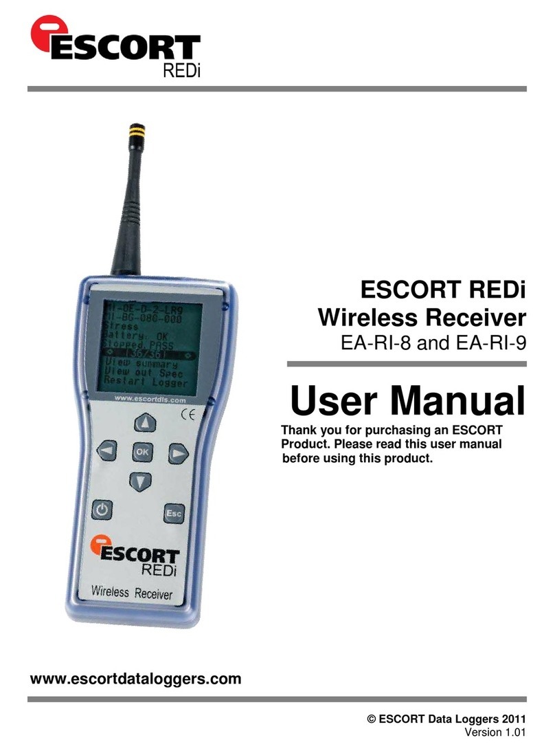 ESCORT REDi EA-RI-8 User manual