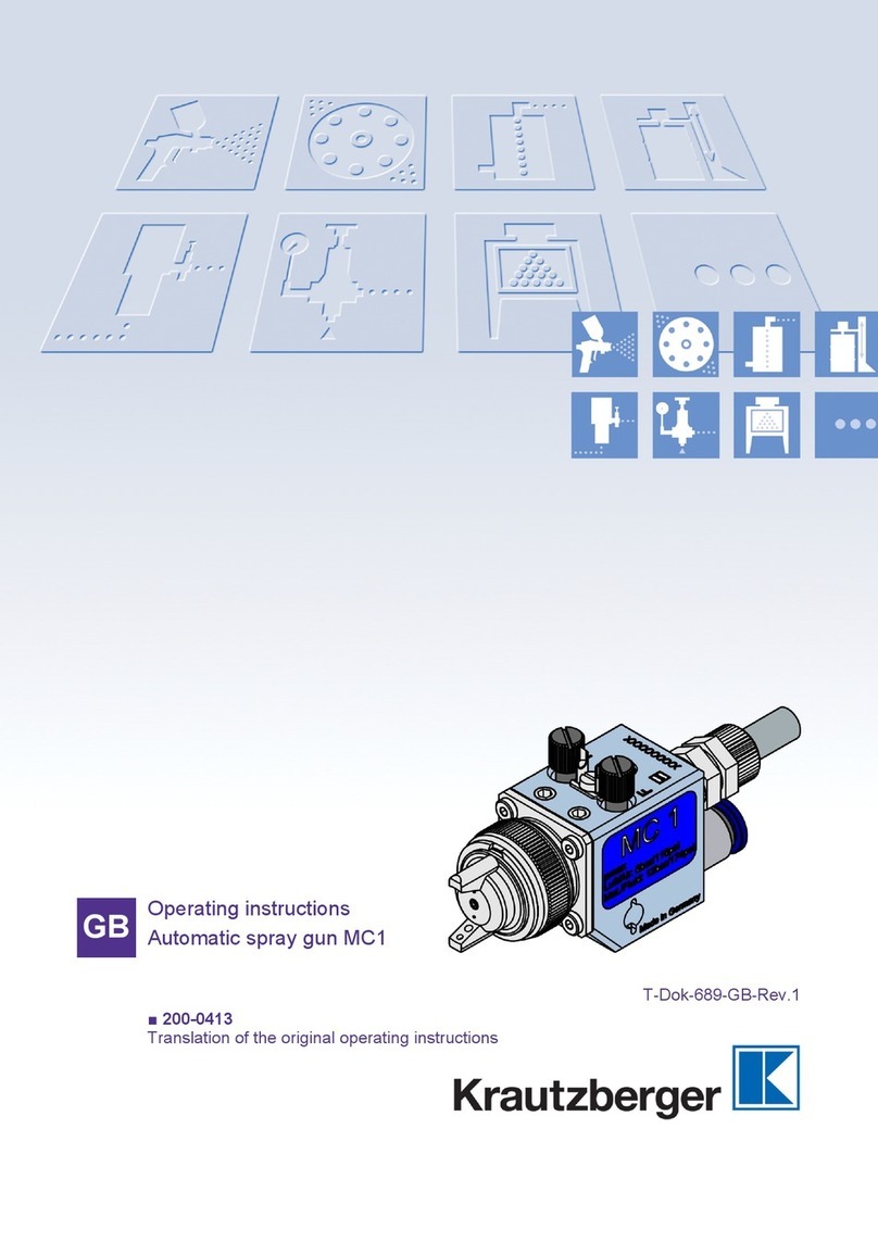 Krautzberger MC1 operating instructions