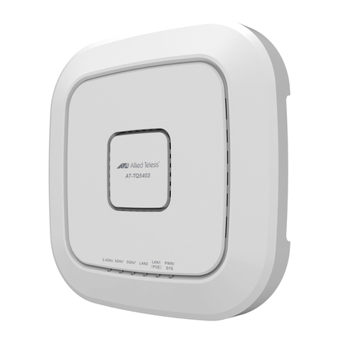 Allied Telesis AT-TQ5403 Series User manual