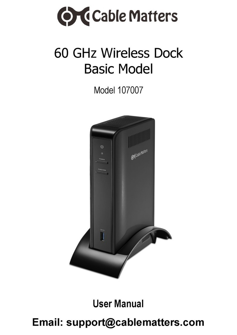 cable matters 107007 User manual