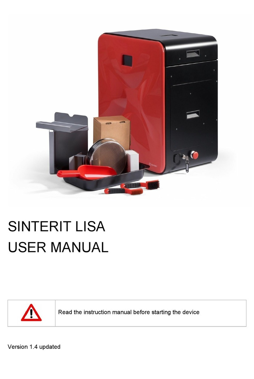 SINTERIT LISA user manual