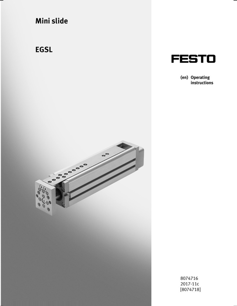 Festo EGSL User manual