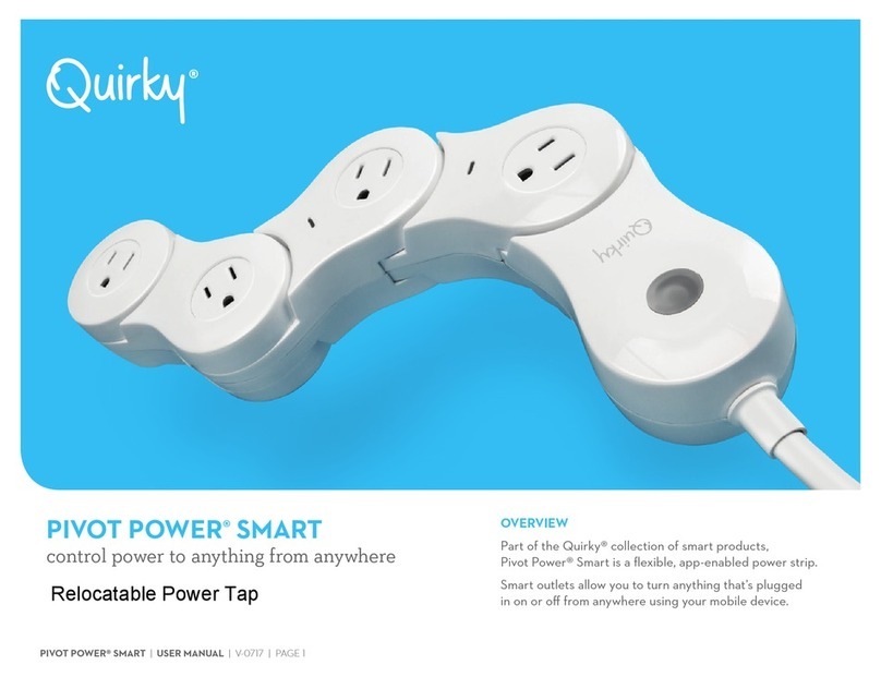 Viatek Quirky Pivot Power Smart User manual