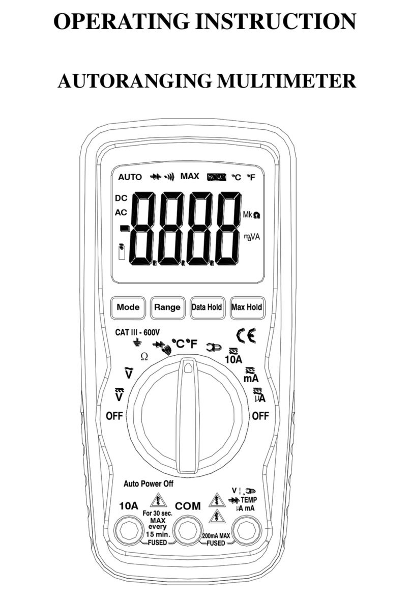 ATP Instrumentation DM-921 User manual