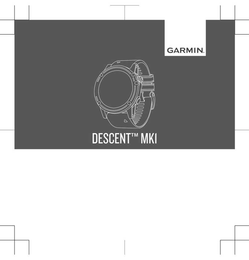 Garmin Descent MK1 Quick start manual