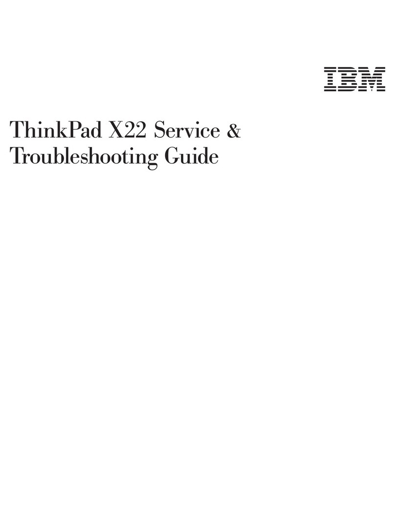IBM ThinkPad X22 User manual IBM ThinkPad X22 User manual