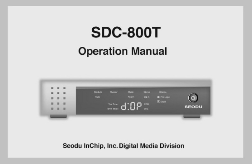 Seodu Inchip, Inc SDC-800T User manual