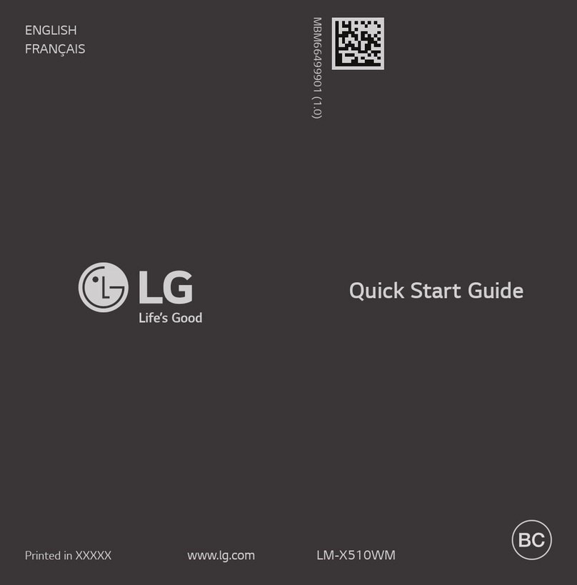 LG LM-X510WM User manual