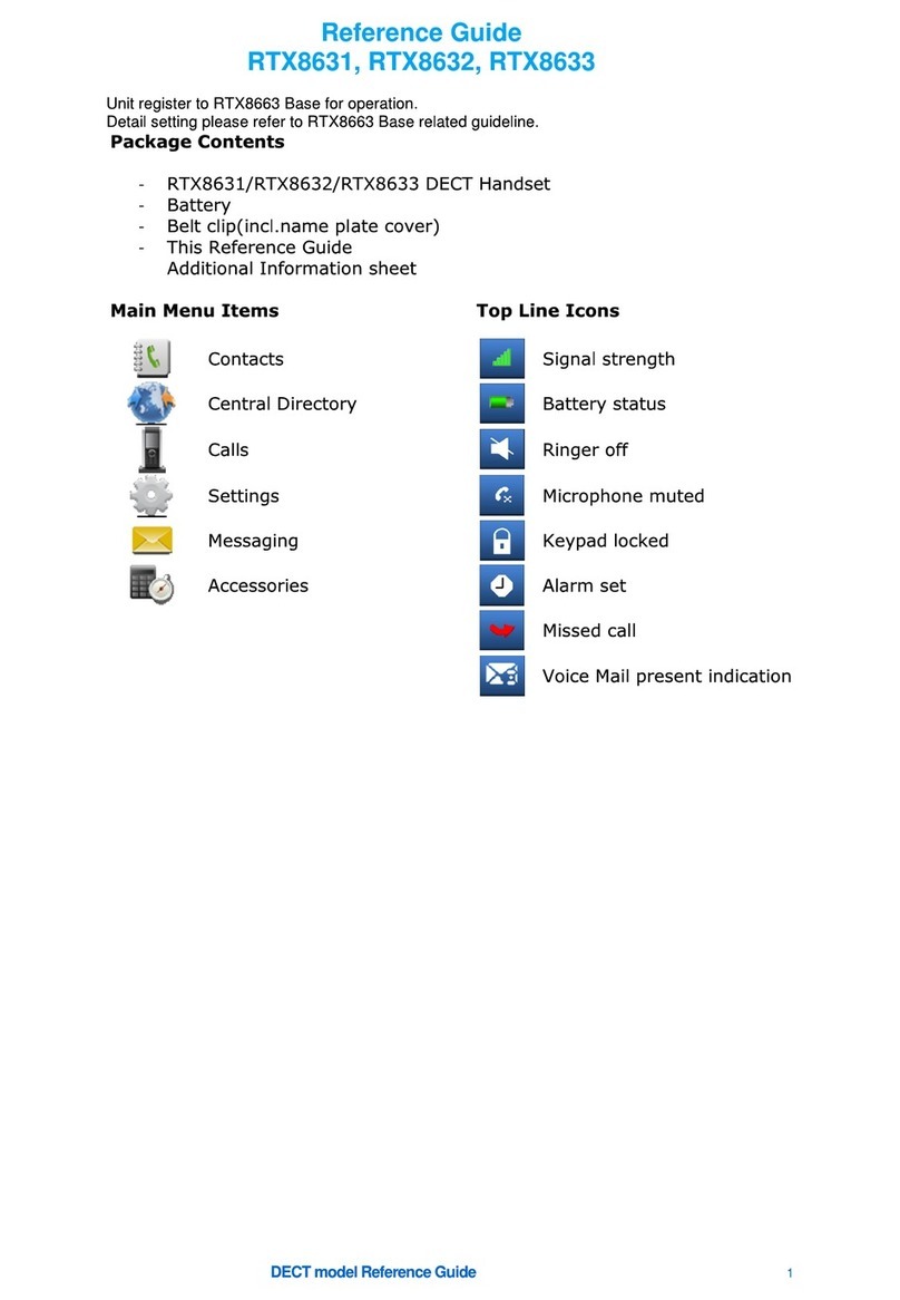 RTX RTX8631 reference guide
