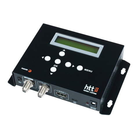 Fagor HTT 103 User manual