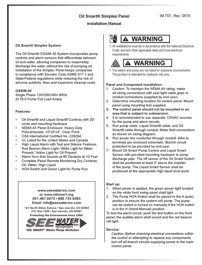 See Water Oil Smart User manual
