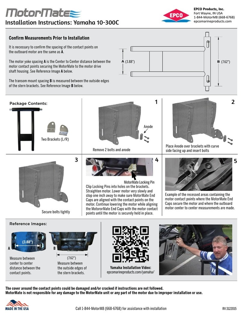 Motor Yamaha 10-300C User manual
