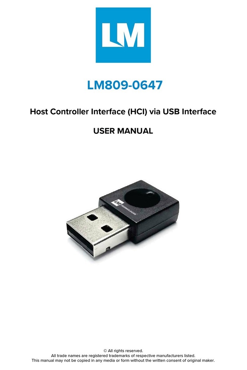 LM Technologies LM809-0647 user manual
