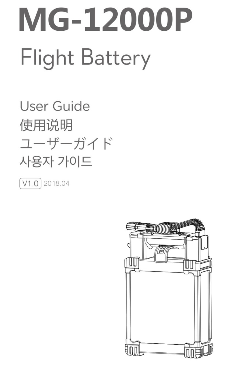 dji MG-12000P User manual