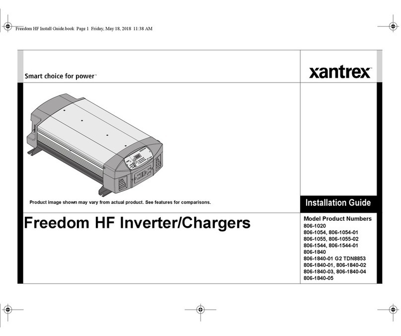 Xantrex 806-1054 installation guide